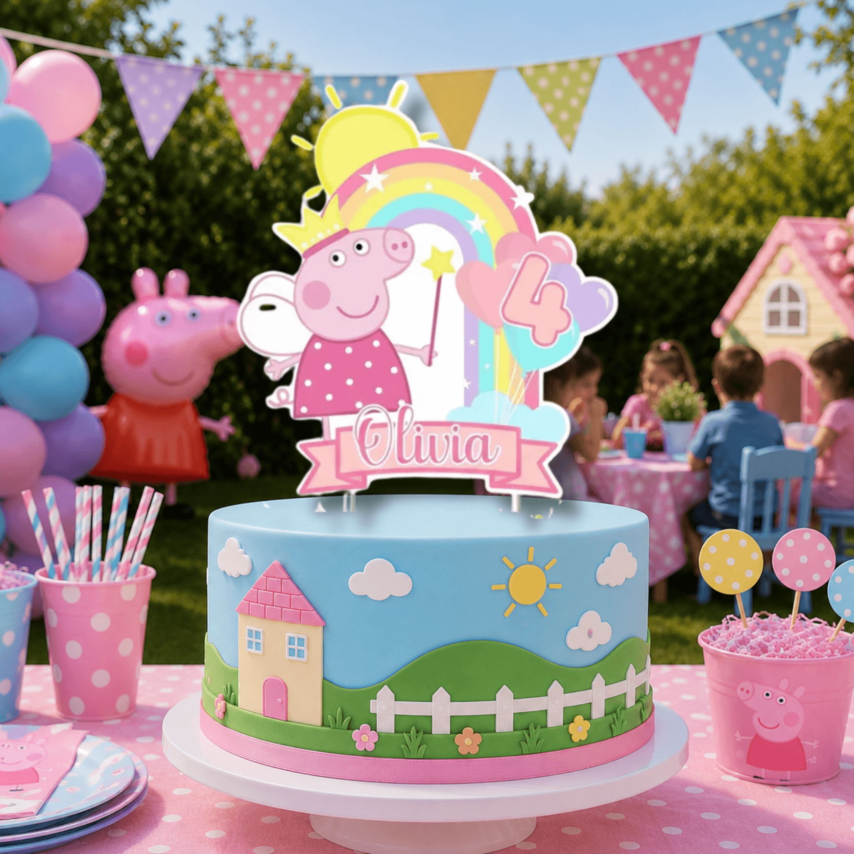 1200+ Printable Cake Toppers | Editable Birthday Party Templates Bundle - Image 3