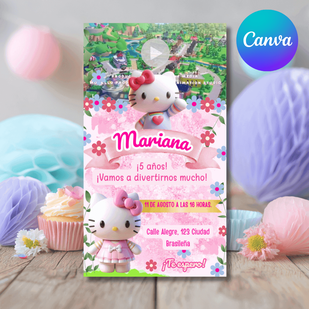 250+ Video Invitation Templates | Editable in Canva