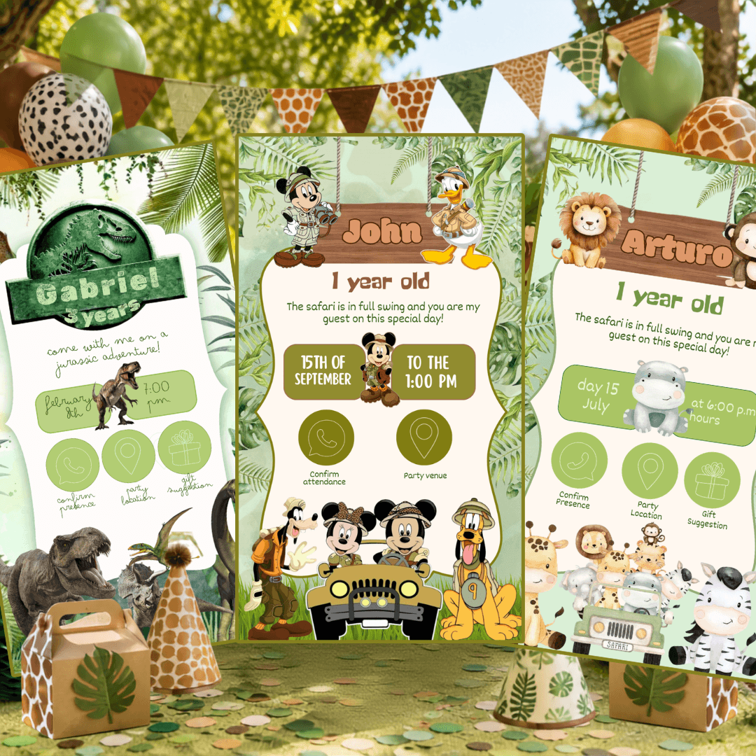 300+ Interactive Invitation Templates | Editable Canva Digital Invitations - Image 4