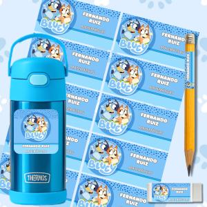 1000+ School Labels | Editable Labels for Kids & School Supplies