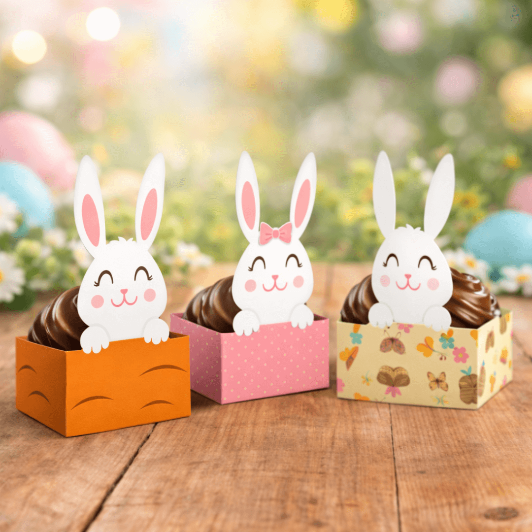 Easter Printable Party Pack | DIY Easter Decorations & Party Favors (Print & Assemble) - Image 2