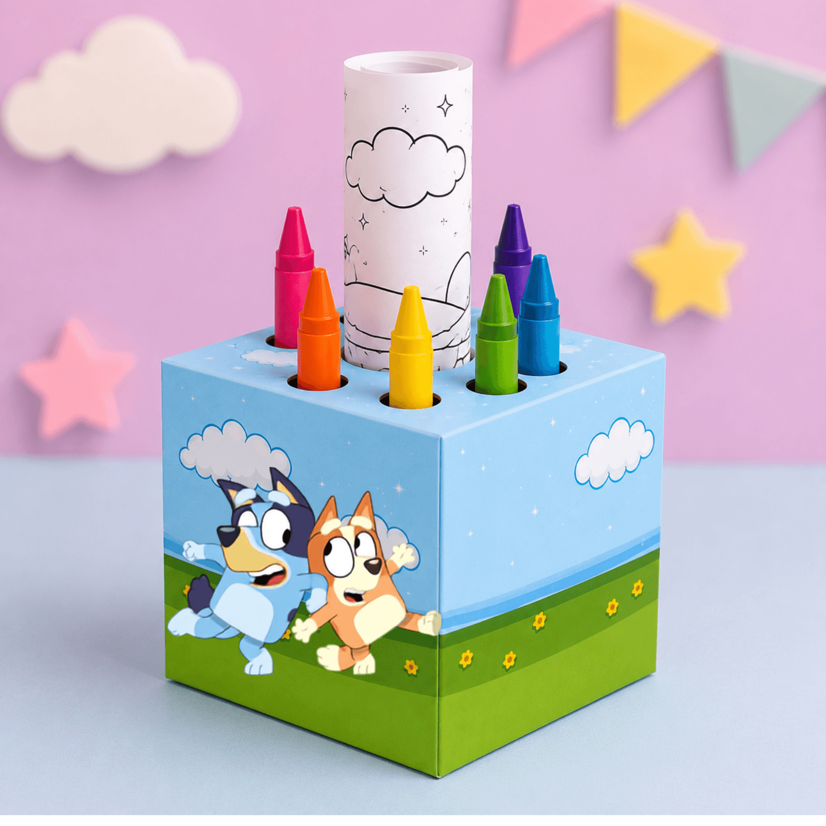600+ Printable Crayon Holder Boxes | Cube Party Favors + PDF Bundle - Image 5